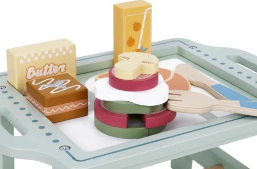 cumpără Jucărie Tooky Toy R25 /13 (77887) Set de mic dejun din lemn TK992 în Chișinău 