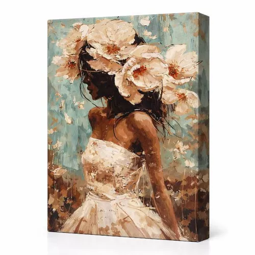 cumpără Tablou pe numere Ideyka KHO8437 40x50cm Eco, Înflorire în Chișinău 