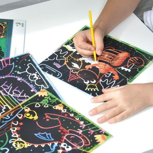 купить Набор для творчества Dodo 300215 Set de gravuri Dragoni в Кишинёве 