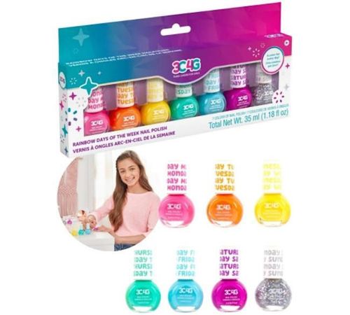 cumpără Set de creație Make it Real 10007M Rainbow Days of the week Nail Polish în Chișinău 