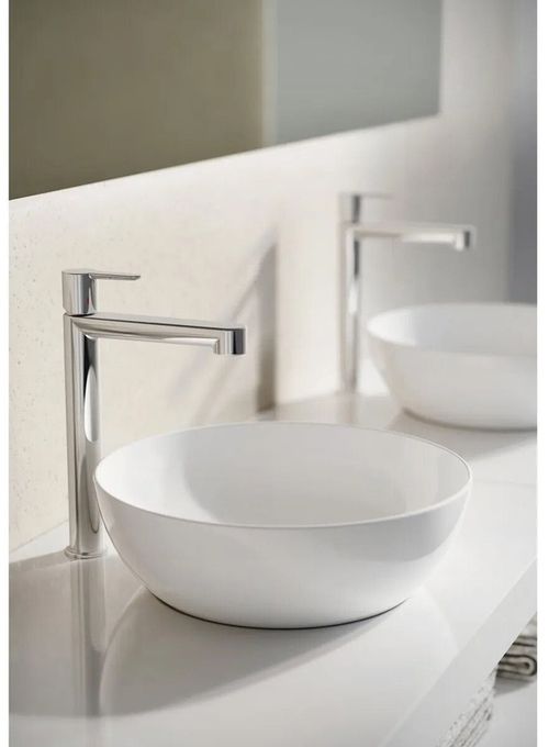 купить Раковина Ravak UNI 400 B Slim D400x125mm White XJX01140003 в Кишинёве 