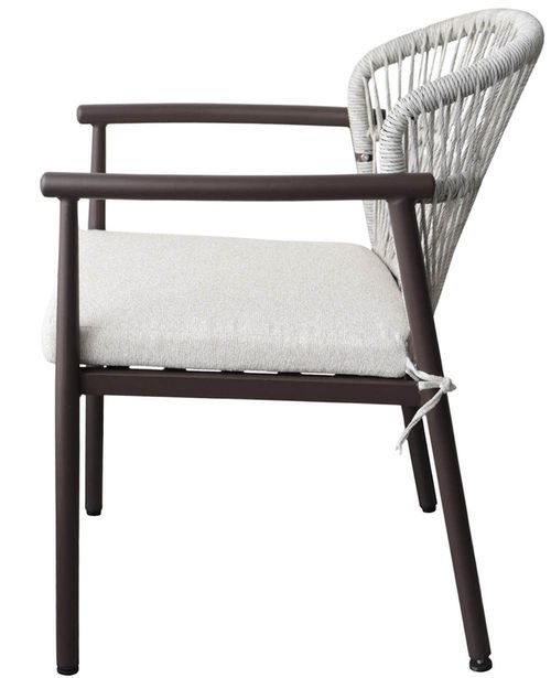 купить Садовая мебель Deco Luzia RC-2520 Grey+Dark Brown Legs в Кишинёве 