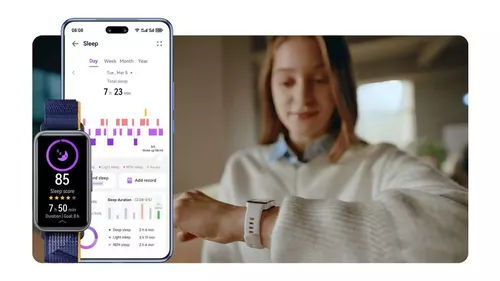 cumpără Fitness-tracker Huawei Band 9, Dawn White în Chișinău 