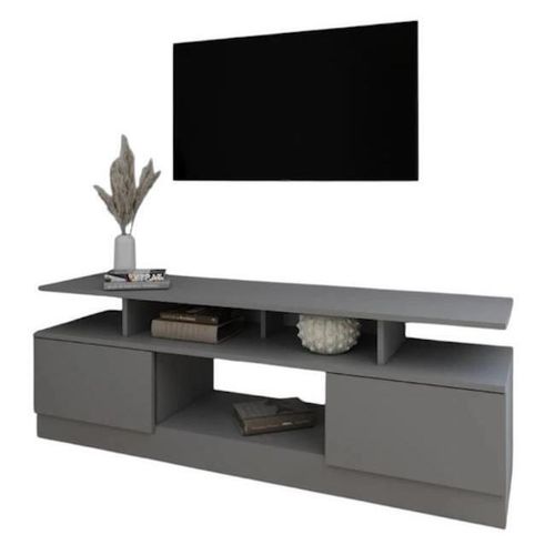 cumpără Comodă TV Smartex (16547) Т9 200cm TV Grafit în Chișinău 