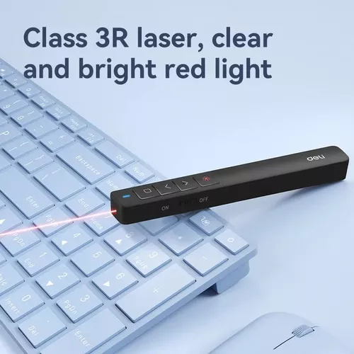 cumpără Accesoriu pentru birou Deli DLES001 Indicator laser, lumină roșie, negru în Chișinău 