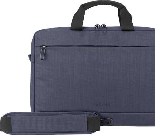 cumpără Geantă laptop Tucano BSTOP1516-B Stop Slim 15.6'' Blue în Chișinău 