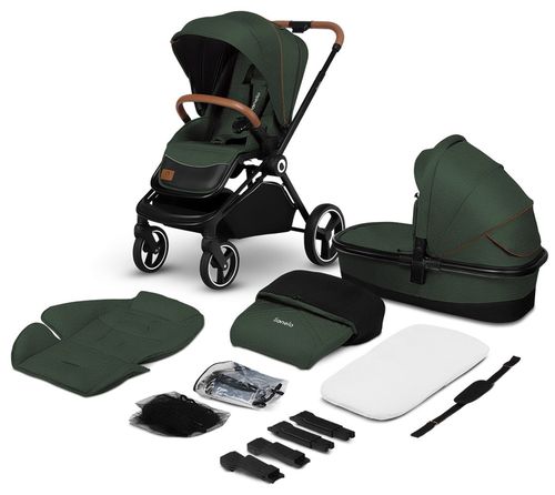 купить Детская коляска Lionelo Mika 2in1 Green Forest в Кишинёве 