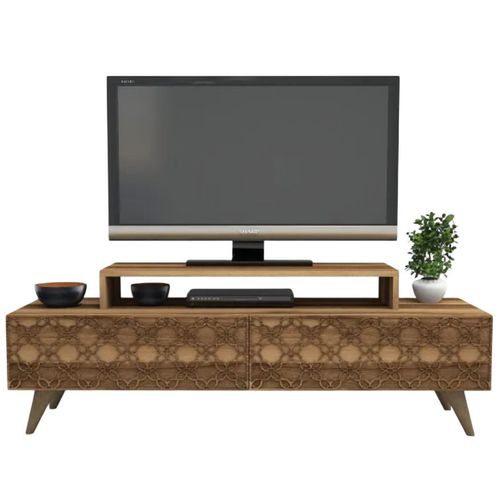 cumpără Comodă TV Trendy Oras, Nuc 140x48x41cm în Chișinău 