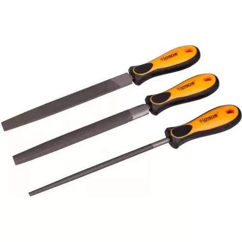 купить Набор ручных инструментов Hoteche 402003 напильники по металлу 3шт в Кишинёве 