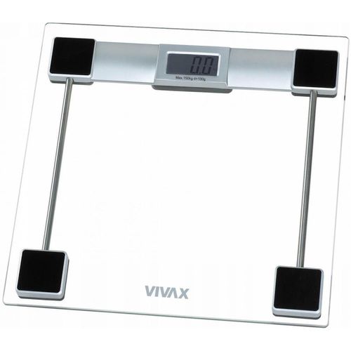 cumpără Cântar de podea Vivax PS-154 (Black/Transparent) în Chișinău 