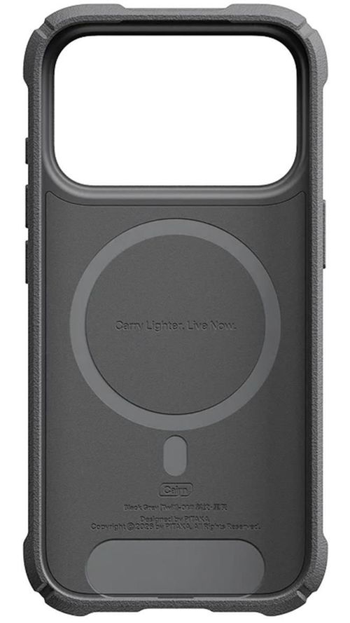 cumpără Husă pentru smartphone Pitaka Cairn iPhone 18 Pro (Black Grey), KI1801CP2 în Chișinău 