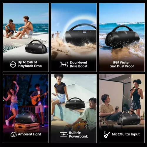 купить Колонка портативная Bluetooth Hisense VOYAGEBOOM в Кишинёве 