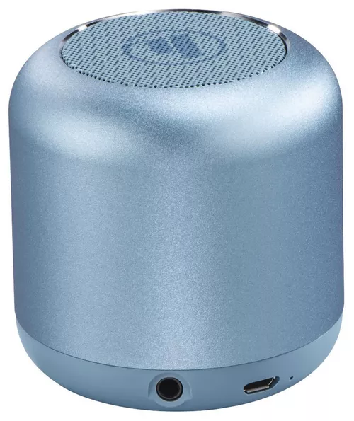 купить Колонка портативная Bluetooth Hama 188213 Bluetooth® "Drum 2.0" Loudspeaker, 3,5 W, light blue в Кишинёве 