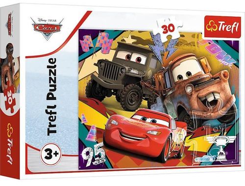 купить Головоломка Trefl 18293 Puzzles 30 Speeding cars, Disney Cars 3 в Кишинёве 