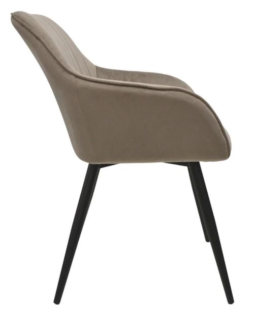 cumpără Scaun Deco Iris Beige+Black Legs în Chișinău 