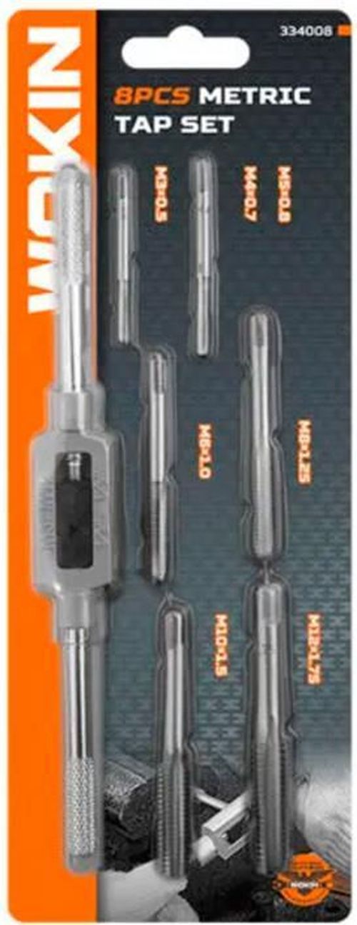 купить Набор головок, бит, насадок Wokin Set de 8 tarozi M3-M12 (334008) в Кишинёве 