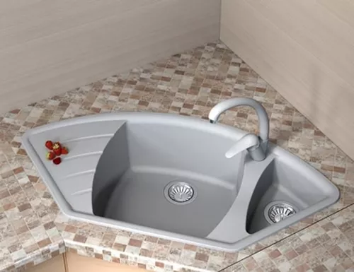 купить Мойка кухонная Dr.Gans Gabi 1015х510х217 Gri в Кишинёве 