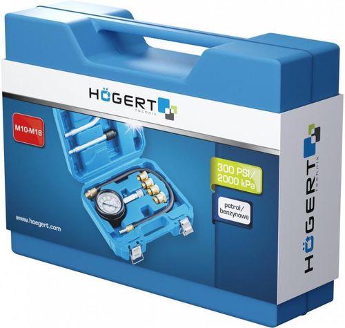 купить Измерительный прибор Hoegert HT8G412 Компрессометр для бензиновых двигателей, 8 предм. в Кишинёве 