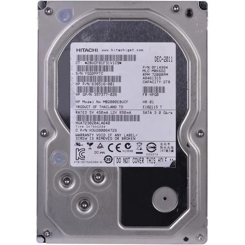 cumpără Disc rigid intern HDD Hitachi-Hikoki HUA723020ALA640-NP (HGST HUA723020ALA640 / 0F14043) în Chișinău 