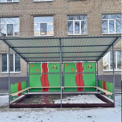 cumpără Teren de joacă PlayPark 4611 Pavilion PL- 411 ( cu podea si banci) în Chișinău 