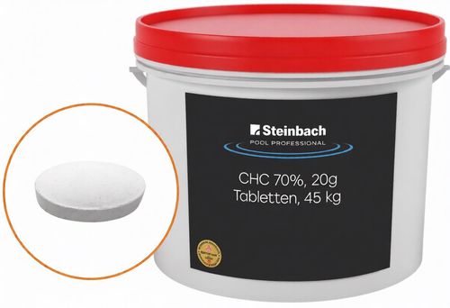 cumpără Chimie pentru piscină Steinbach 751945 Pastile de clor CHC 70% 20g, 45kg în Chișinău 