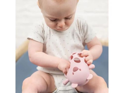 cumpără Zornăitoare Nattou 873123 Bear rattle en ball pink în Chișinău 