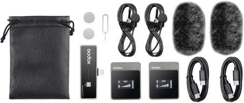 купить Микрофон Godox MoveLink LT2 Double KIT Lighting в Кишинёве 