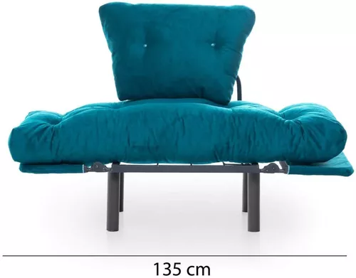 cumpără Fotoliu Trendy Nitta Single-Verde Petrol în Chișinău 