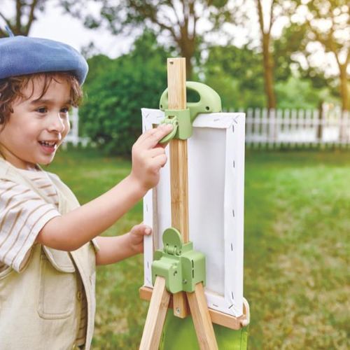 купить Набор для творчества Hape E2009 Șevalet portabil din bambus в Кишинёве 