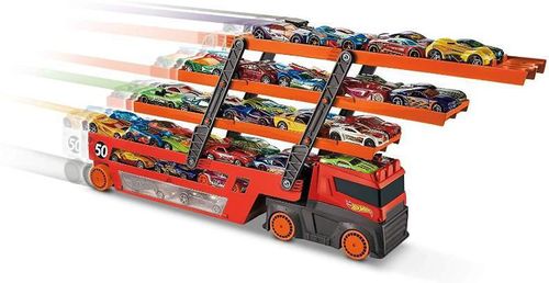 купить Машина Hot Wheels GHR48 Camion-Transportator в Кишинёве 