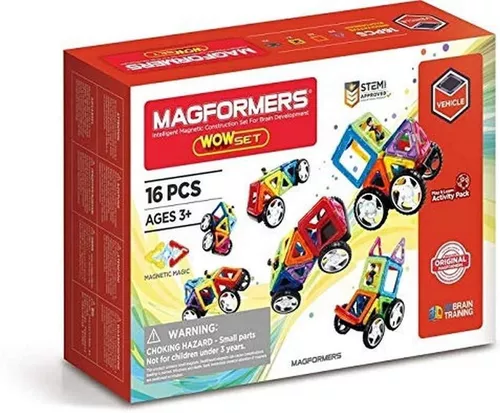 купить Конструктор Magformers 707004 Wow 16 Set в Кишинёве 