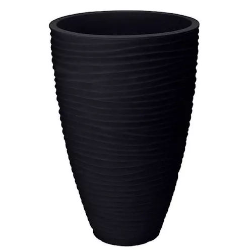 купить Цветочный горшок ProGarden 57456 Vaza, D39cm, H60cm, plastic, antracit в Кишинёве 
