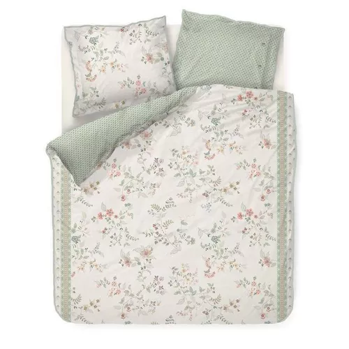 купить Домашний текстиль Pip Studio 329408 Kili Flower White 240x200/220 в Кишинёве 