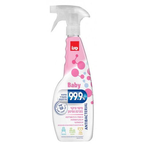 Spray antibacterial pentru curațarea suprafețelor Sano Baby 750 ml 