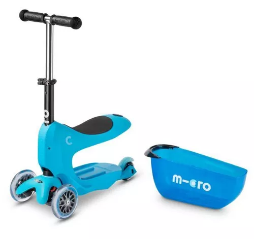 купить Самокат Micro MMD034 Mini2go Deluxe Plus Blue в Кишинёве 