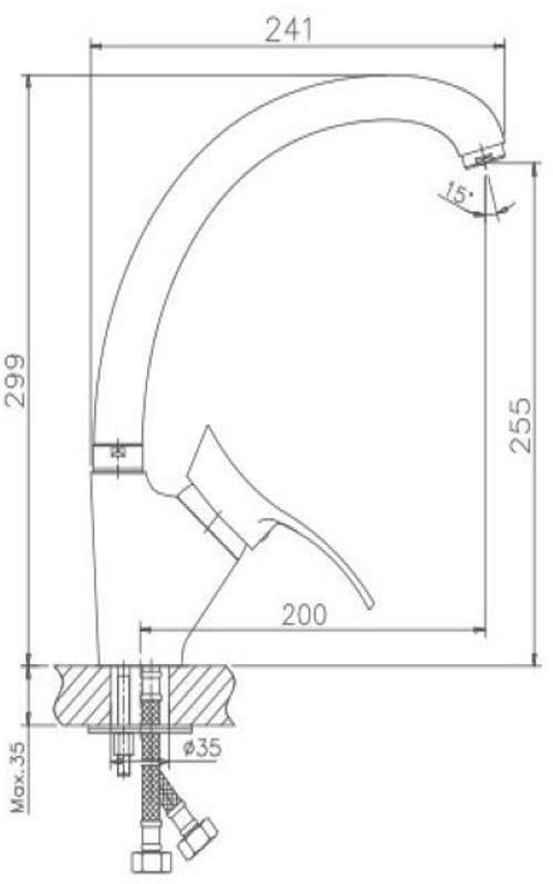 cumpără Bateria bucătărie Marrbaxx G009Q1 în Chișinău 