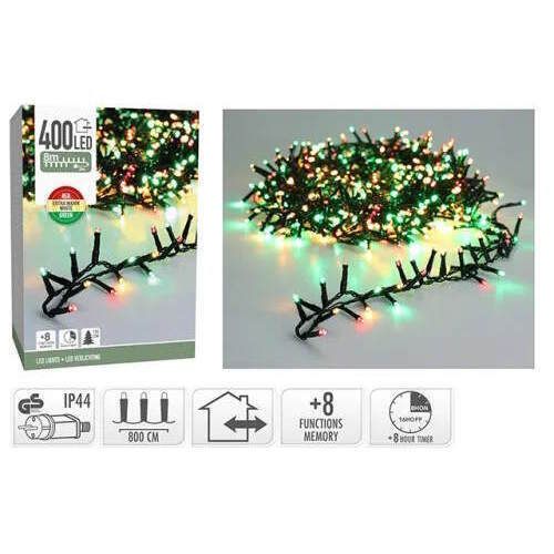 cumpără Ghirlandă Promstore 54410 Luminițe Fir 400 LED, multicolor, 8m în Chișinău 