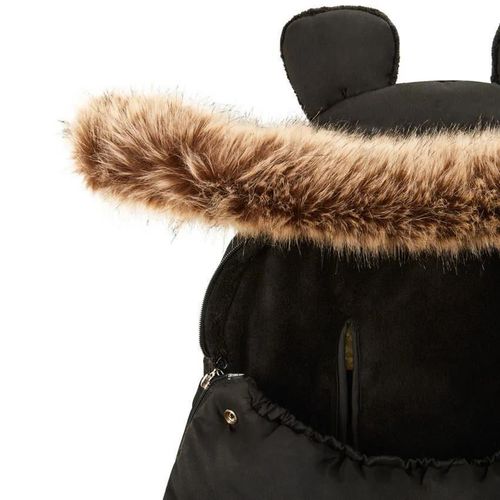 купить Аксессуар для колясок Premaman PPS4E5-CCC-UNQ Husa de iarna pentru carucior Double Sherpa Black в Кишинёве 