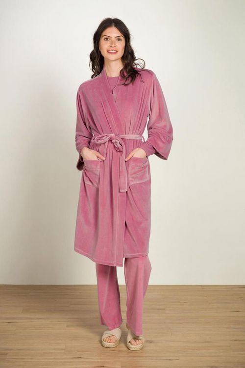 купить Домашний текстиль Pip Studio 51.510.990 Naomi Kimono Velvet Pink S Pink в Кишинёве 