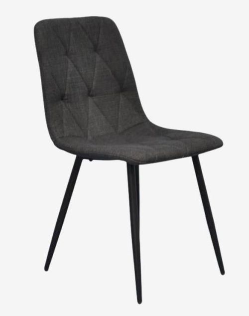 купить Комплект стол и стулья Evelin di Costacurta стол DT-402-6B + 4 стула YTC-080B Dark grey в Кишинёве 