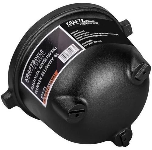 купить Казан Kraft&Dele KD4185 oală din fontă 4L в Кишинёве 