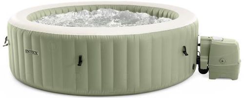 cumpără Piscină cu jacuzzi Intex 28426Oliv Bubble Massage 196х71cm, 795L, 4 persoane, Oliv în Chișinău 