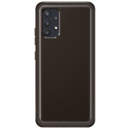 cumpără Husă pentru smartphone Samsung EF-QA325 Soft Clear Cover Black în Chișinău 