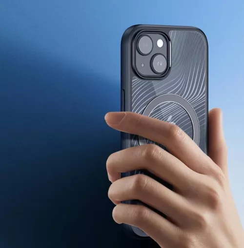 купить Чехол для смартфона Dux Ducis iPhone 15 AIMO Mag, Black в Кишинёве 