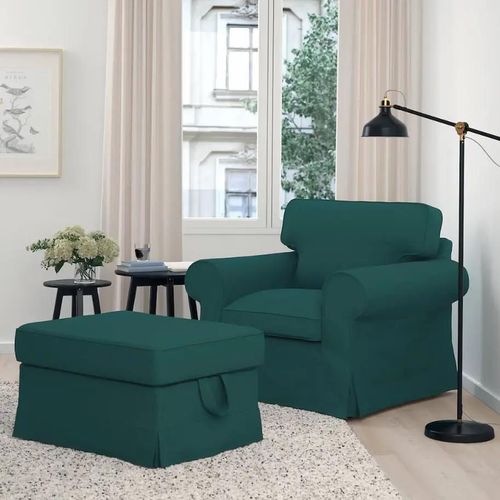 купить Кресло Ikea Ektorp (Totebo Turcoaz inchis) в Кишинёве 