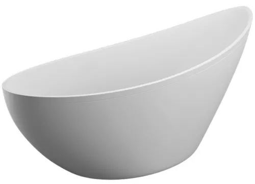 купить Ванна Polimat Zoe 180x80 + sifon freestanding (acryl) в Кишинёве 