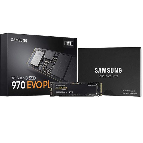 купить 2TB SSD NVMe M.2 Gen3 x4 Type 2280 Samsung 970 EVO Plus MZ-V7S2T0BW, Read 3500MB/s, Write 3300MB/s (solid state drive intern SSD/внутрений высокоскоростной накопитель SSD) в Кишинёве 