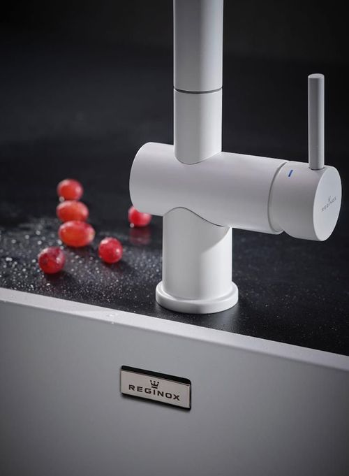 купить Смеситель кухонный Reginox R34767 Yadkin White в Кишинёве 