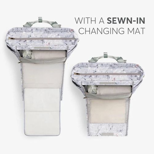 cumpără Geantă pentru mama Kikka Boo 31108020100 Geanta pentru mame Florence Dreamy Fields Grey în Chișinău 