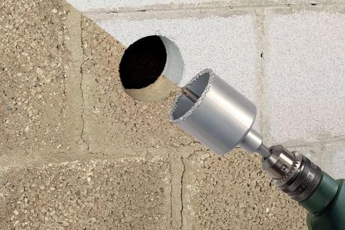 cumpără Set de tubulare, bite, duze Wolfcraft Coroana de gaurit tratata cu carburi metalice 68 (cu adaptor) 3896000 în Chișinău 